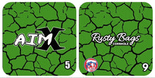 Load image into Gallery viewer, AIM X - ACO STAMPED - Pro Cornhole Bags KT Cornhole Wraps and Boards