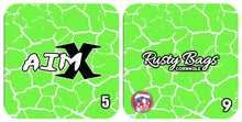 Load image into Gallery viewer, AIM X - ACO STAMPED - Pro Cornhole Bags KT Cornhole Wraps and Boards