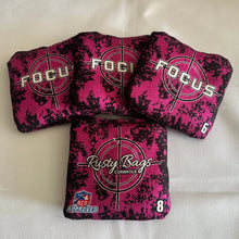 Load image into Gallery viewer, FOCUS - ACO STAMPED - Pro Cornhole Bags 2 KT Cornhole Wraps and Boards