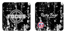 Load image into Gallery viewer, FOCUS - ACO STAMPED - Pro Cornhole Bags 3 KT Cornhole Wraps and Boards