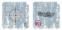 Load image into Gallery viewer, FOCUS - ACO STAMPED - Pro Cornhole Bags 3 KT Cornhole Wraps and Boards