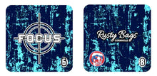 Load image into Gallery viewer, FOCUS - ACO STAMPED - Pro Cornhole Bags 3 KT Cornhole Wraps and Boards