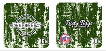 Load image into Gallery viewer, FOCUS - ACO STAMPED - Pro Cornhole Bags 3 KT Cornhole Wraps and Boards