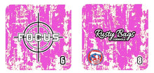 Load image into Gallery viewer, FOCUS - ACO STAMPED - Pro Cornhole Bags 3 KT Cornhole Wraps and Boards