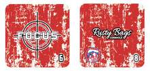 Load image into Gallery viewer, FOCUS - ACO STAMPED - Pro Cornhole Bags 3 KT Cornhole Wraps and Boards
