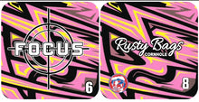 Load image into Gallery viewer, FOCUS - ACO STAMPED - Pro Cornhole Bags 5 KT Cornhole Wraps and Boards