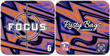 Load image into Gallery viewer, FOCUS - ACO STAMPED - Pro Cornhole Bags 5 KT Cornhole Wraps and Boards