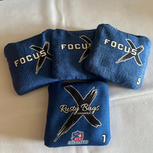 Load image into Gallery viewer, FOCUS X - ACO STAMPED - Pro Cornhole Bags 2 KT Cornhole Wraps and Boards