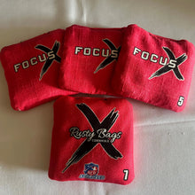 Load image into Gallery viewer, FOCUS X - ACO STAMPED - Pro Cornhole Bags 2 KT Cornhole Wraps and Boards