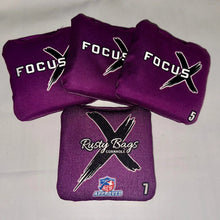 Load image into Gallery viewer, FOCUS X - ACO STAMPED - Pro Cornhole Bags 2 KT Cornhole Wraps and Boards