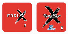Load image into Gallery viewer, FOCUS X - ACO STAMPED - Pro Cornhole Bags 2 KT Cornhole Wraps and Boards