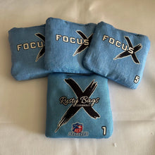 Load image into Gallery viewer, FOCUS X - ACO STAMPED - Pro Cornhole Bags 2 KT Cornhole Wraps and Boards
