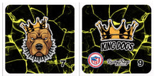 Load image into Gallery viewer, KING DOGS - LIGHTING- ACO STAMPED - Pro Cornhole Bags KT Cornhole Wraps and Boards