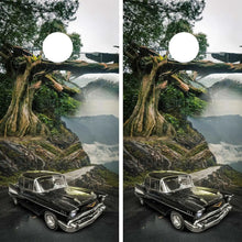 Load image into Gallery viewer, "1957 Chevrolet Bel Air Cornhole Vinyl Wraps & Cornhole Boards (2 Pack) FH2109 KT Cornhole "