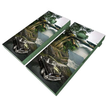 Load image into Gallery viewer, 1957 Chevrolet Bel Air Cornhole Vinyl Wraps & Cornhole Boards (2 Pack) FH2109 KT Cornhole