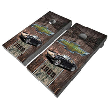 Load image into Gallery viewer, 1969 American Classic Car Cornhole Vinyl Wraps & Cornhole Boards (2 Pack) FH2214 KT Cornhole