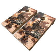 Load image into Gallery viewer, "American Armor Division Cornhole Vinyl Wraps & Cornhole Boards (2 Pack) FH2087 KT Cornhole "