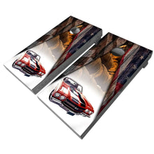 Load image into Gallery viewer, "American Classic Car Cornhole Vinyl Wraps & Cornhole Boards (2 Pack) FH2213 KT Cornhole "