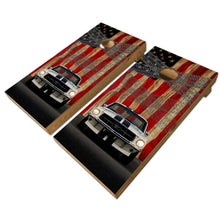 Load image into Gallery viewer, "American Classic Car Cornhole Vinyl Wraps & Cornhole Boards (2 Pack) FH2216 KT Cornhole "