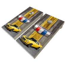 Load image into Gallery viewer, "Camaro Classic Car Cornhole Vinyl Wraps & Cornhole Boards (2 Pack) FH2209 KT Cornhole "