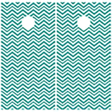 Load image into Gallery viewer, Chevron Pattern Cornhole Vinyl Wraps & Cornhole Boards (2 Pack) SG5010 KT Cornhole