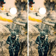 Load image into Gallery viewer, "Desert Commando Cornhole Vinyl Wraps & Cornhole Boards (2 Pack) FH2086 KT Cornhole "