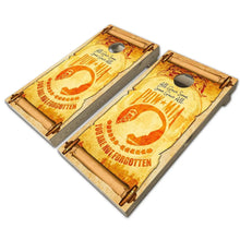 Load image into Gallery viewer, "Don't Tread On Me Cornhole Vinyl Wraps & Cornhole Boards (2 Pack) FH2097 KT Cornhole "