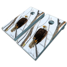 Load image into Gallery viewer, "Eagle Nature Cornhole Game Boards Decals Wraps Cornhole Board Wraps and Decals Cornhole Skins Stickers Laminated Cornhole Wraps KT Cornhole "