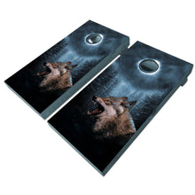 Load image into Gallery viewer, "Horrible night Landscape Cornhole Vinyl Wraps & Cornhole Boards (2 Pack) FH2224 KT Cornhole "