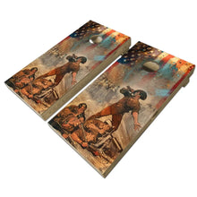 Load image into Gallery viewer, "Laminated Cornhole Vinyl Wraps & Cornhole Boards (2 Pack) FH2202 KT Cornhole "