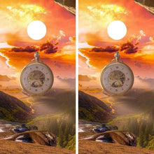 Load image into Gallery viewer, Landscape in Time Cornhole Vinyl Wraps & Cornhole Boards (2 Pack) FH2078 KT Cornhole