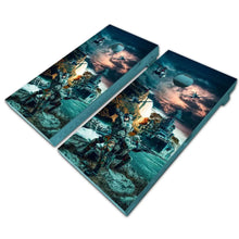 Load image into Gallery viewer, "Military Branches Cornhole Vinyl Wraps & Cornhole Boards (2 Pack) FH2083 KT Cornhole "