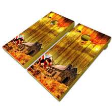 Load image into Gallery viewer, "Patriotic Skull Desert Cornhole Vinyl Wraps & Cornhole Boards (2 Pack) FH2051 KT Cornhole "