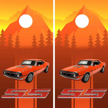 Load image into Gallery viewer, "SS American Classic Car Cornhole Vinyl Wraps & Cornhole Boards (2 Pack) FH2215 KT Cornhole "