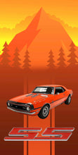 Load image into Gallery viewer, "SS American Classic Car Cornhole Vinyl Wraps & Cornhole Boards (2 Pack) FH2215 KT Cornhole "