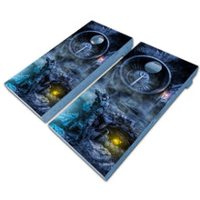 Load image into Gallery viewer, "The Future of Warfare Cornhole Vinyl Wraps & Cornhole Boards (2 Pack) FH2081 KT Cornhole "