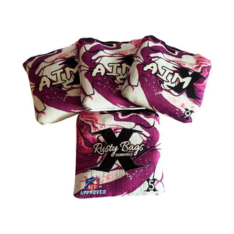AIM X - ACO STAMPED - Pro Cornhole Bags KT Cornhole Wraps and Boards