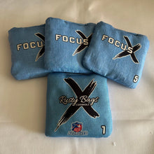 Load image into Gallery viewer, FOCUS X - ACO STAMPED - Pro Cornhole Bags 2 KT Cornhole Wraps and Boards
