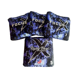 FOCUS X - ACO STAMPED - Pro Cornhole Bags KT Cornhole Wraps and Boards