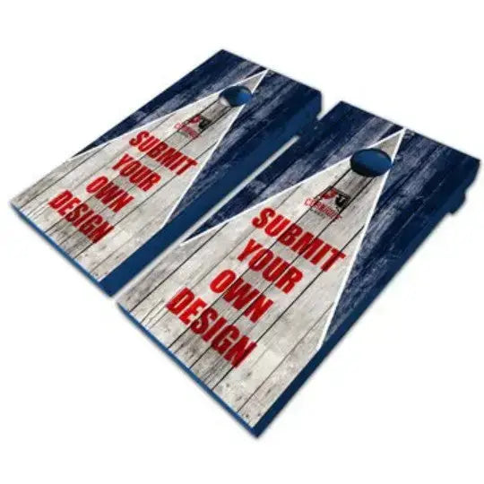 Custom Design w/ Full Direct Printed Boards (Copy) KT Cornhole Wraps and Boards