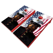 Load image into Gallery viewer, KT Cornhole - Marine laminated Cornhole Vinyl Wraps / Sticker KT Cornhole Wraps and Boards
