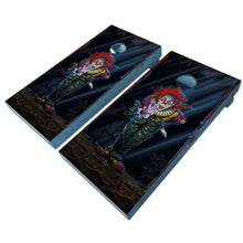 Load image into Gallery viewer, KT Cornhole - Surprise Clown laminated Cornhole Vinyl Wraps / Sticker KT Cornhole Wraps and Boards
