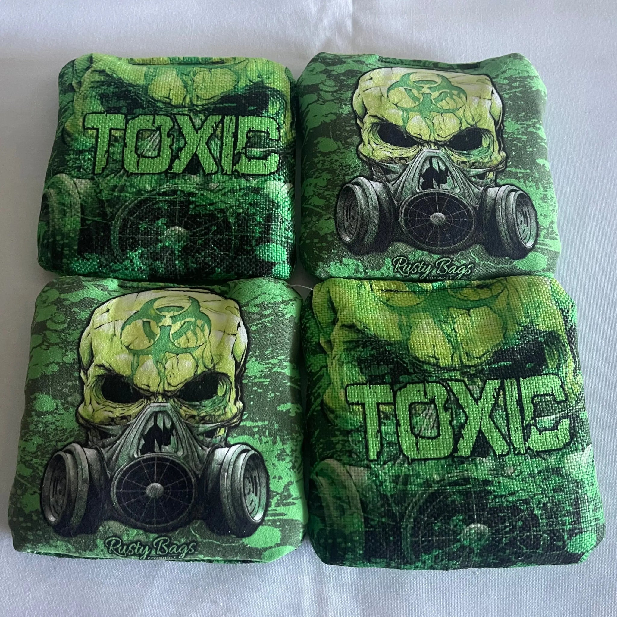 TOXIC (Green & Yellow) - Pro Cornhole Bags deals