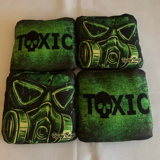 Toxic - Pro Cornhole Bags 3 KT Cornhole Wraps and Boards