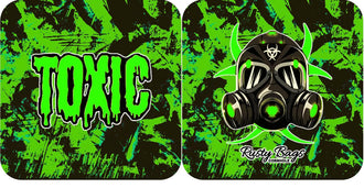 Toxic - Pro Cornhole Bags 7 KT Cornhole Wraps and Boards