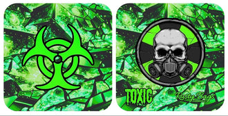 Toxic - Pro Cornhole Bags KT Cornhole Wraps and Boards