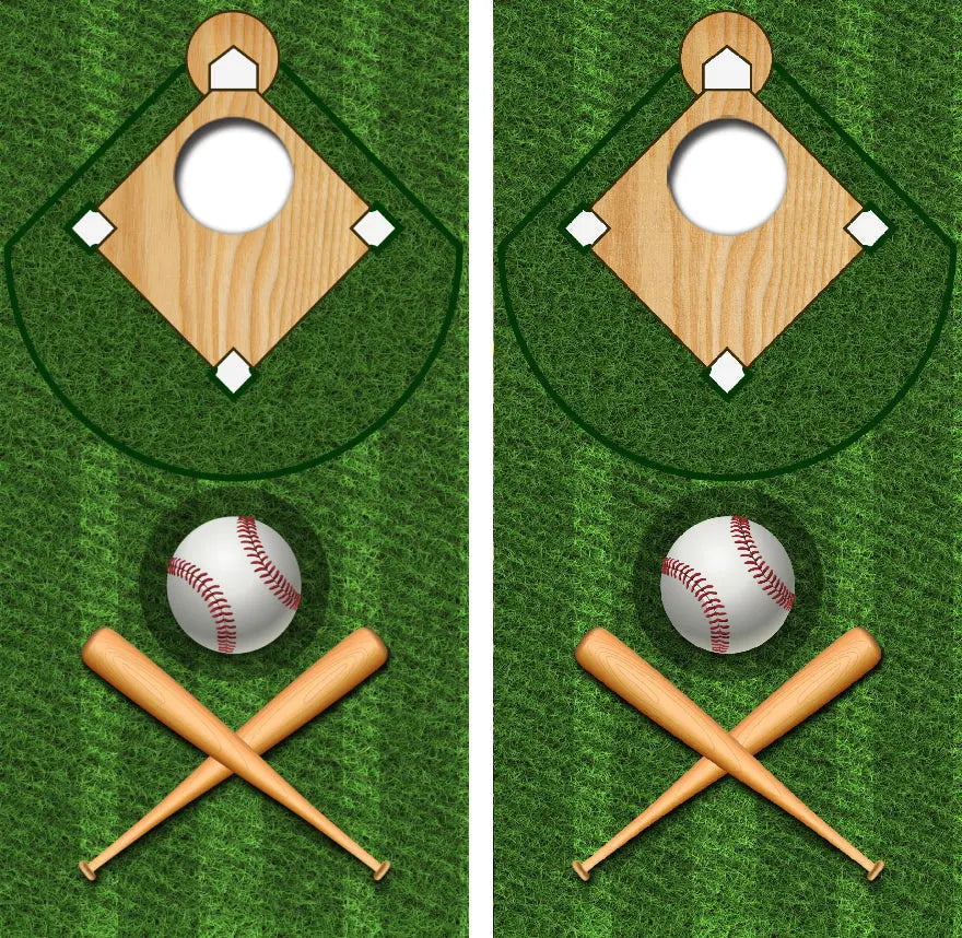 How to Make Cornhole Boards Look Like a Baseball Bat