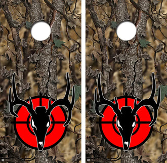 Buck Hunter Cornhole Board Wraps FREE LAMINATE Ripper Graphics