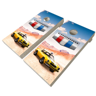 Camaro classic car Cornhole Vinyl Wraps & Cornhole Boards (2 Pack) FH2206 KT Cornhole