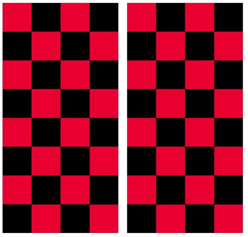 Checkers Checker Board Cornhole Wood Board Skin Wrap Ripper Graphics